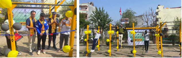 Operation of Calisthenics Park in collaboration with SBL and NYFC